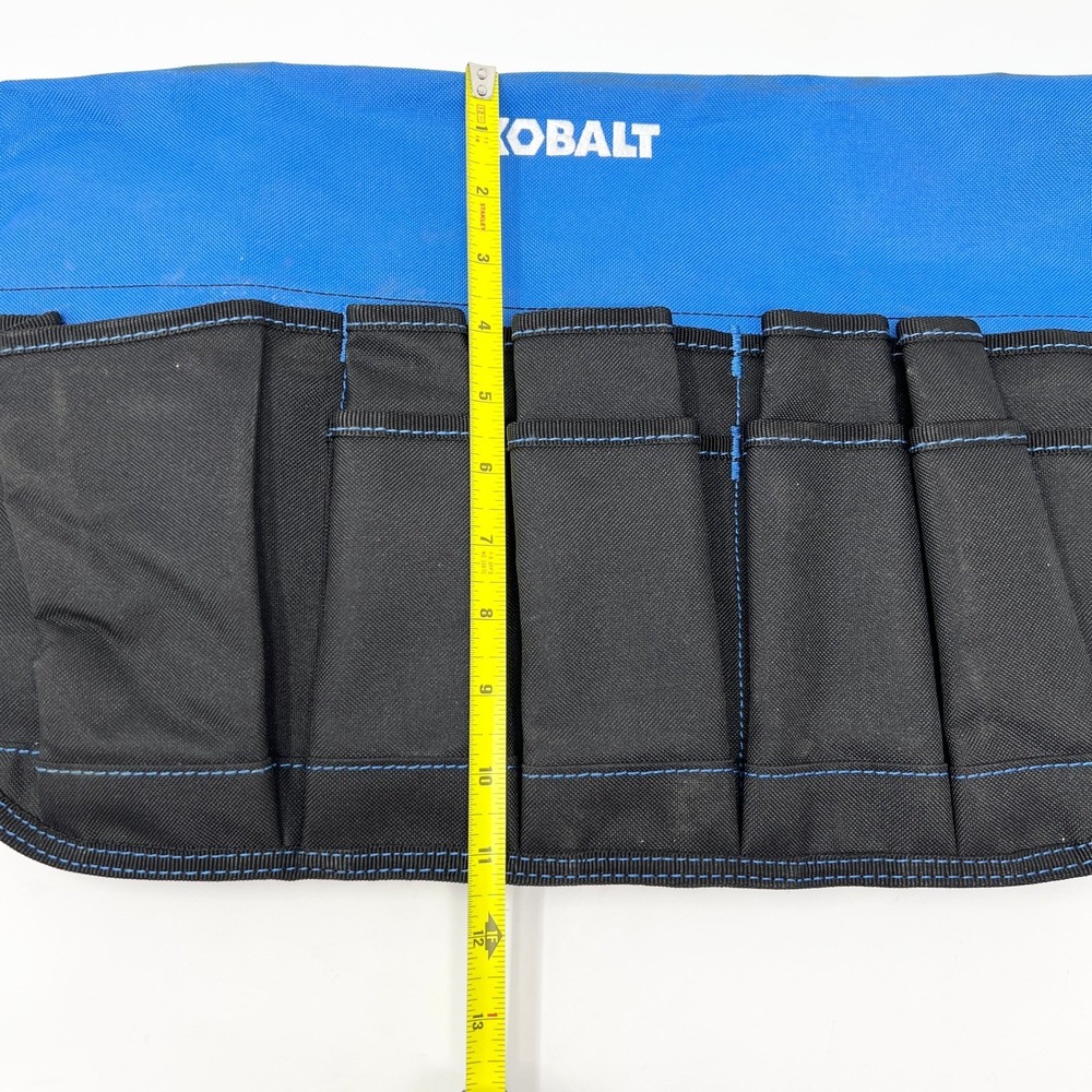 Kobalt 2416934 Heavy Duty Blue Black 26 Pocket Bucket Organizer Water Resistant - Picture 4 of 11
